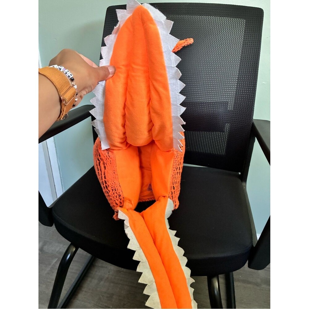 Pottery Barn Kids Orange Pterodactyl Dinosaur Halloween Costume HEAD ONLY - Picture 3 of 7